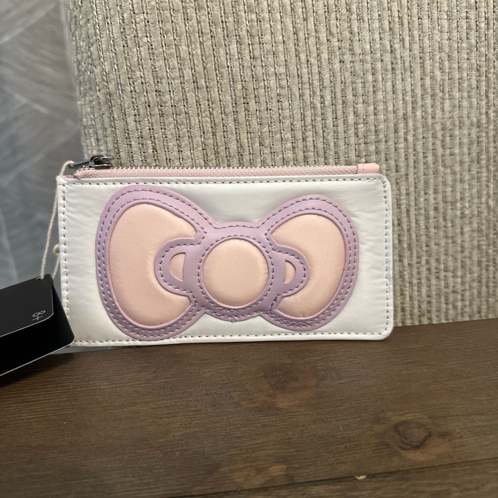 NWT Loungefly Sanrio Hello Kitty Bow Card‎ Holder Wallet